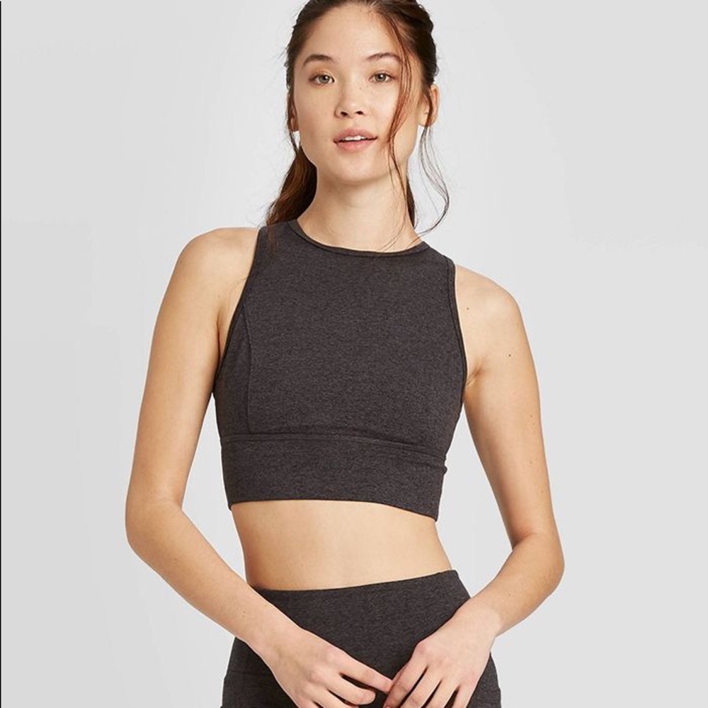 Crop workout tank, small